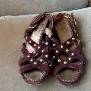 Prada suede sandals